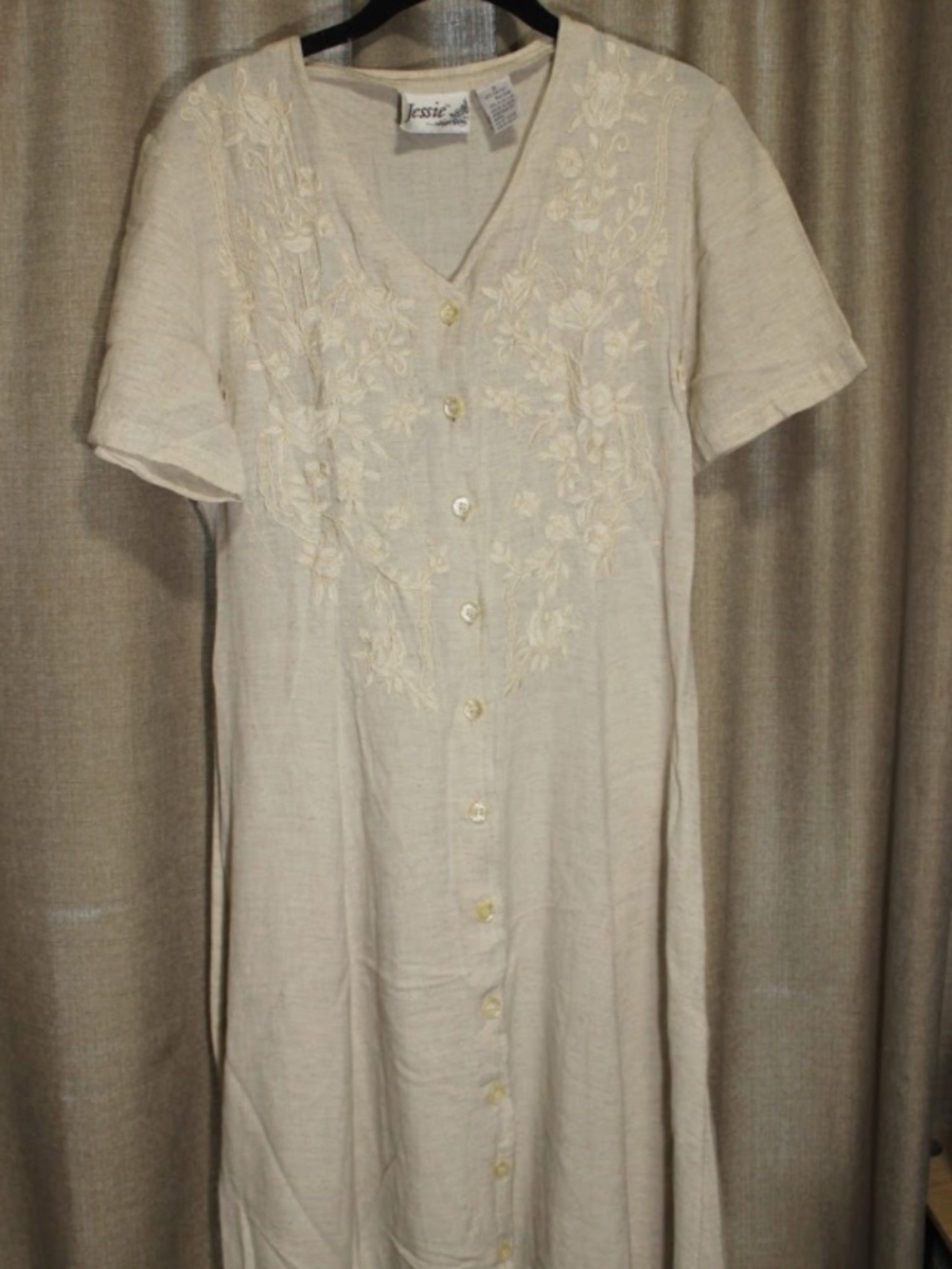 Vintage Jessie Button Up Dress